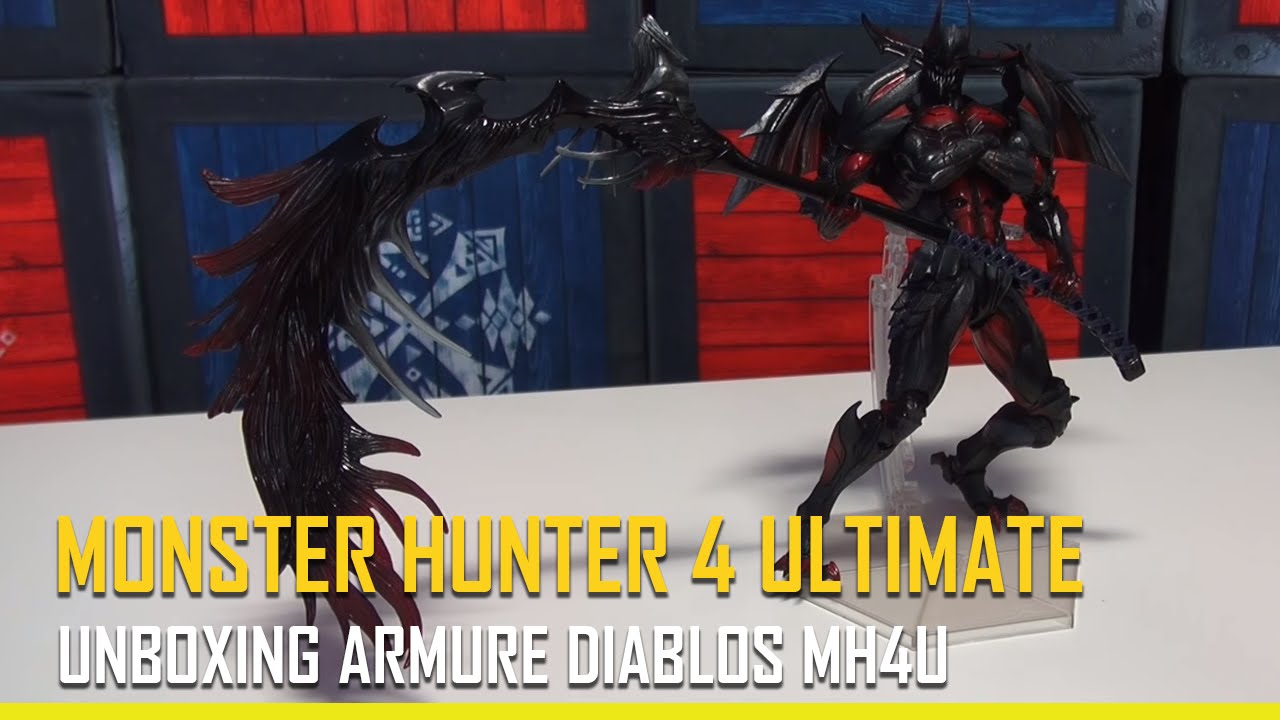 [ Monster Hunter 4 Ultimate ] - Unboxing Armure Diablos MH4U