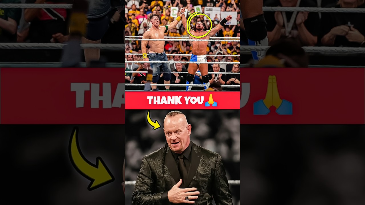 The Undertaker GOT EMOTIONAL After John Cena and AJ Styles&rsquo; Match at Crown Jewel!😱