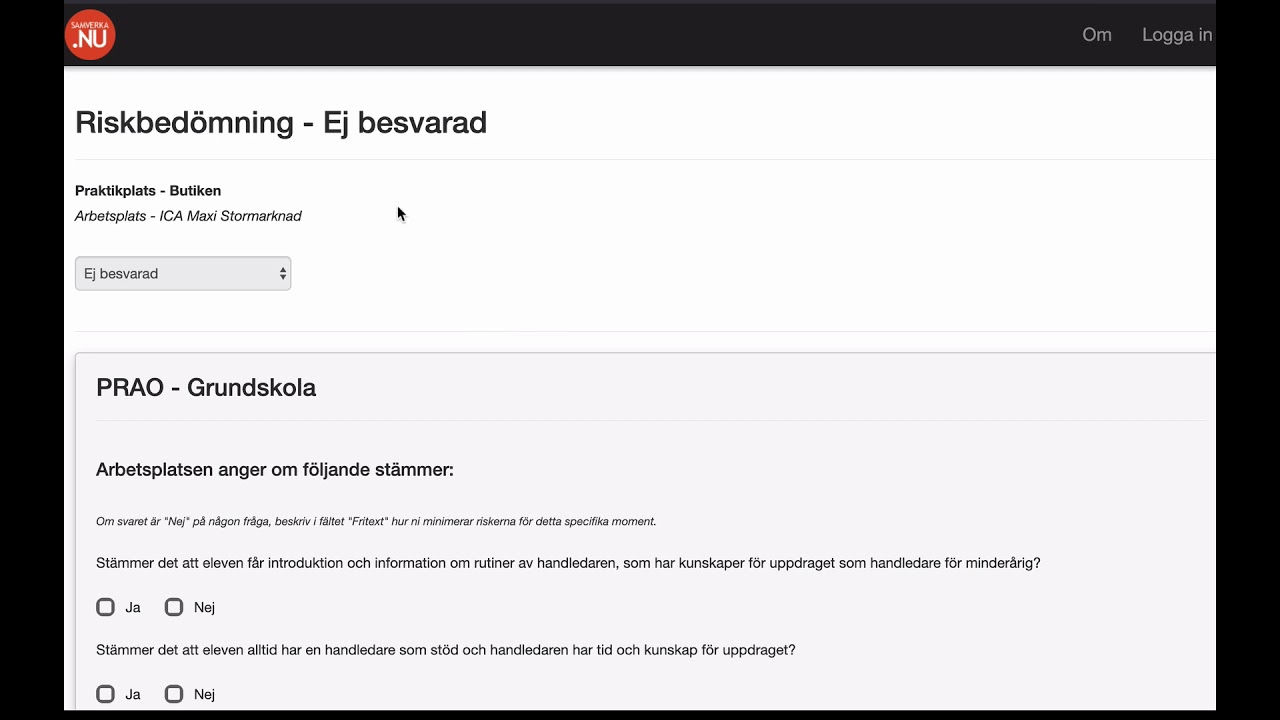 Riskbed&ouml;mning
