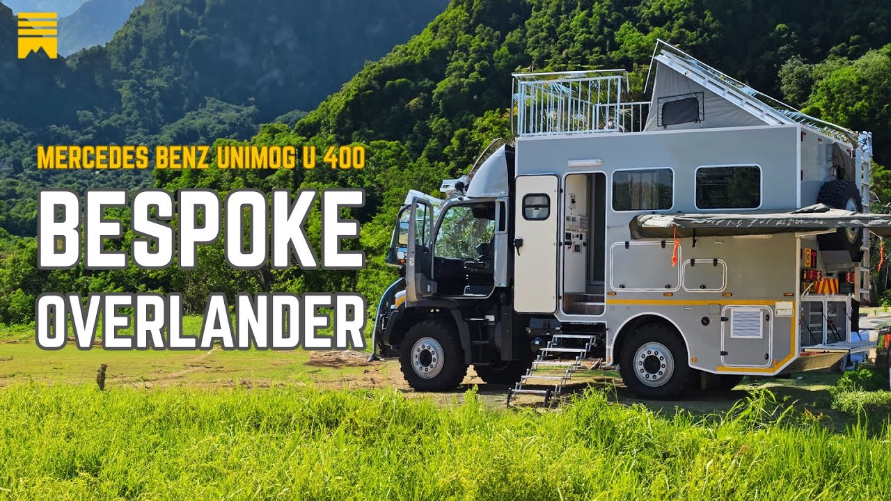 2004 Mercedes-Benz Unimog U 400 with 2022 Habitation Box | Expedition Ready!