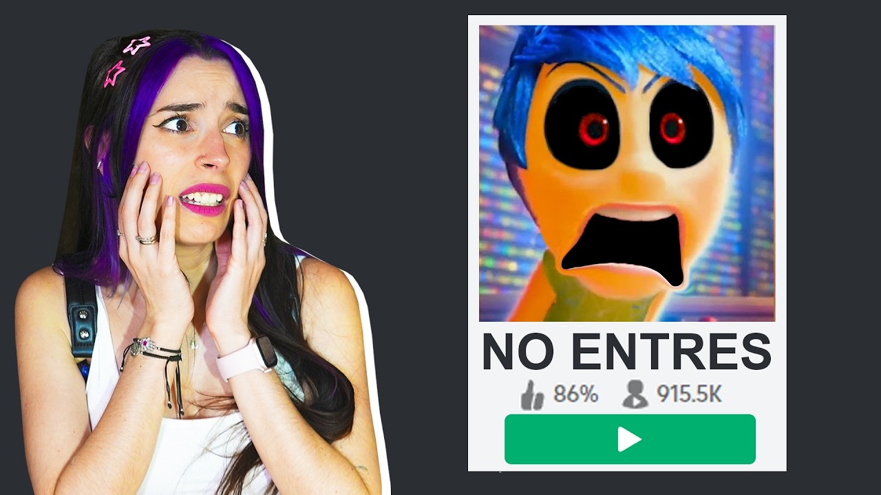 PROBÉ LOS JUEGOS MÁS POPULARES DE INTENSAMENTE EN ROBLOX