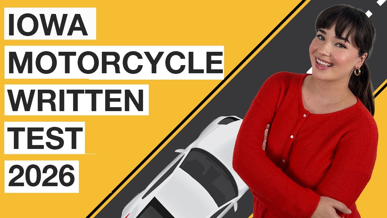 Iowa Motorcycle Written Test 2026 (50 Questions with Explained Answers)