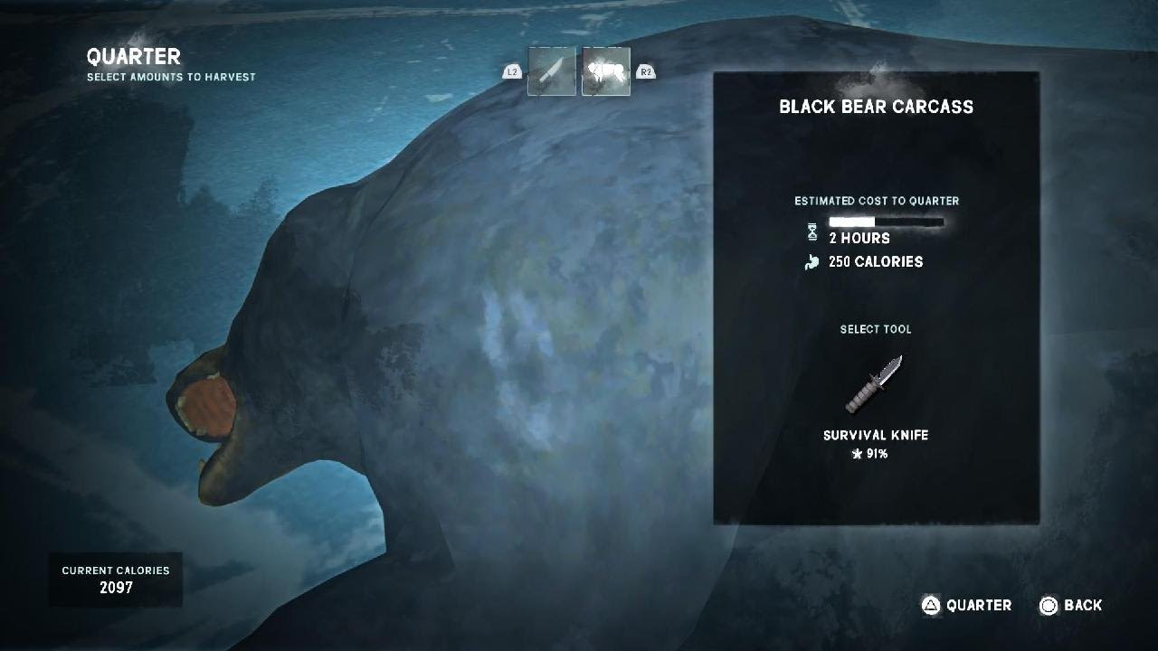 The Long Dark Harvesting Glitch