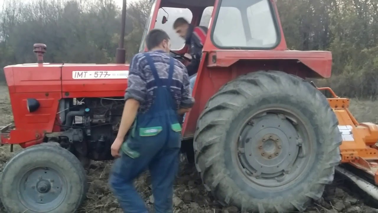 Rotodrljanje IMT 577 i rotodrljaca MASINO 2,5m