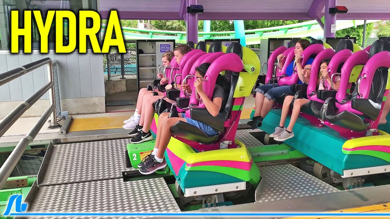 Hydra Floorless Roller Coaster - Dorney Park (Off-Ride)