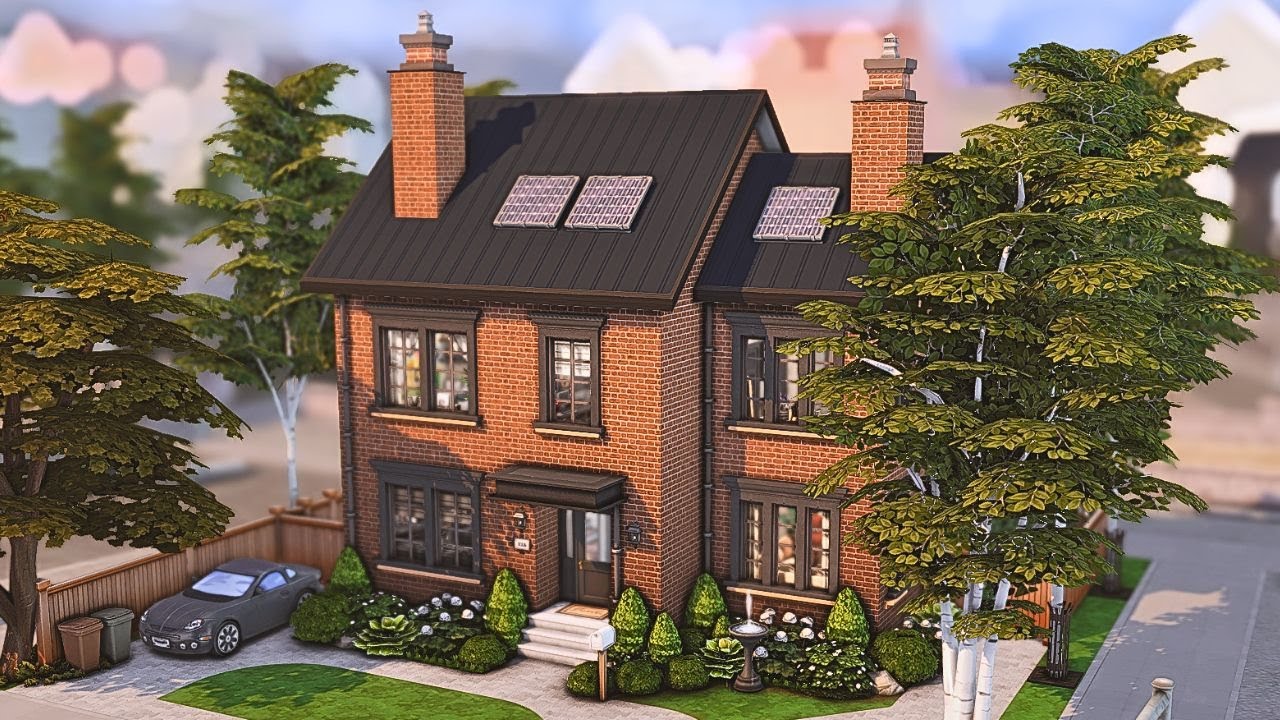 Nordhaven Small Family Home | The Sims 4 Speed Build