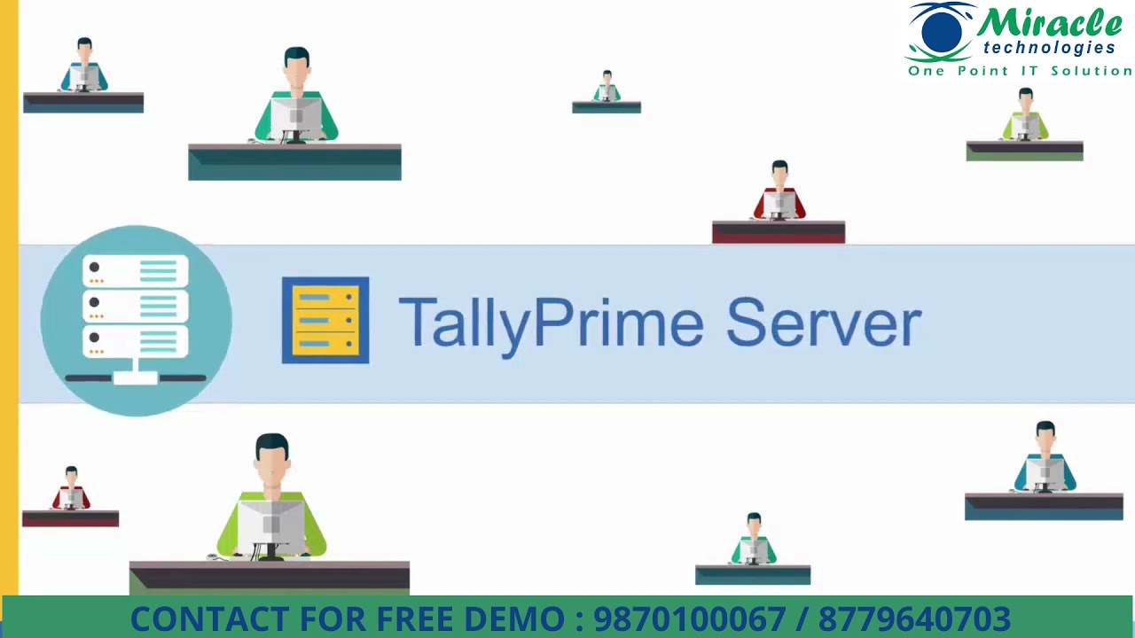 TallyPrime server - Get free 7 Day demo & do faster processing speed while using Tally.