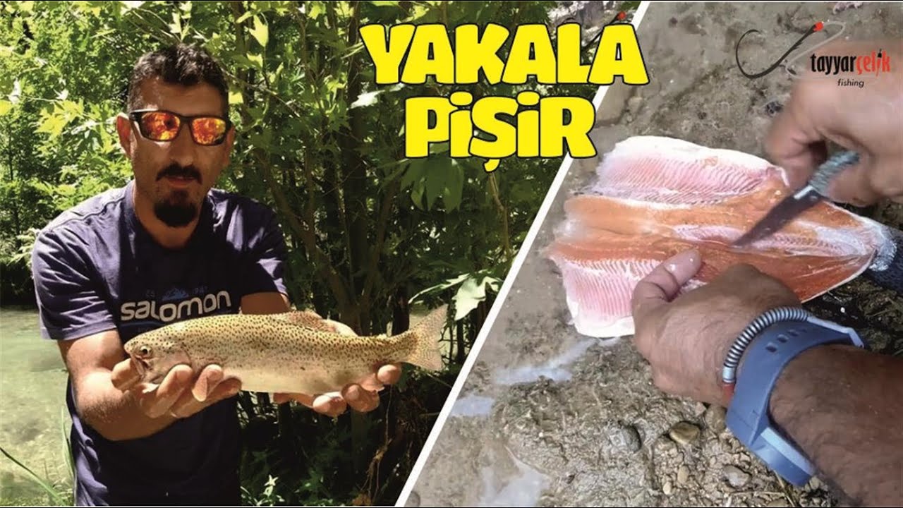 Yakala Pişir | Doğa Harikası Bir Yerde Balık Tuttuk Pişirdik Yedik | Alabalık Avı (Catch & Cook)