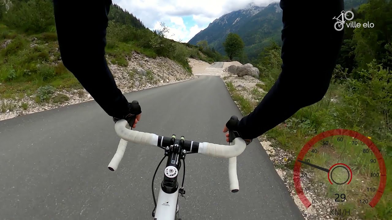 Hirschbichl Descent - This Ride is like a Rollercoaster very steep climb Ramsau Berchtesgaden