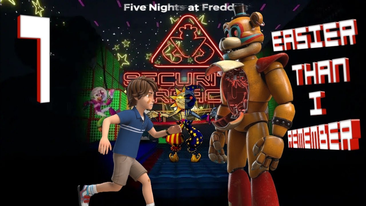 Five Nights at Freddy's Security Breach Part 1 FREDDY FAZBEAR!??