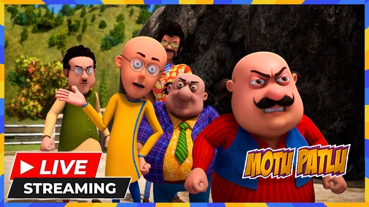 LIVE - Non Stop Motu Patlu | ಮೊಟು ಪಟ್ಲು #motupatlukijodi #cartoon #funny #cartoon