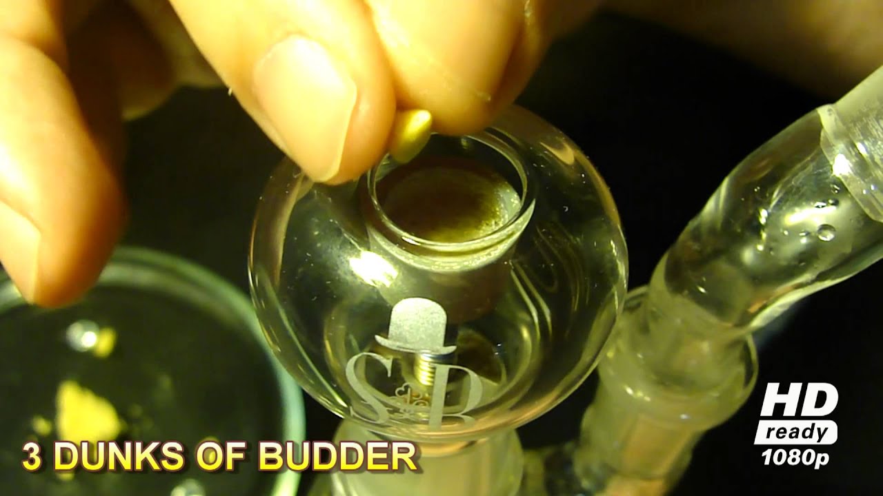 420 PARADISE - 3 DUNKS OF BUDDER FROM SHELDON BLACK & v3 Ti NAIL / Hash Weed Kush BHO Wax