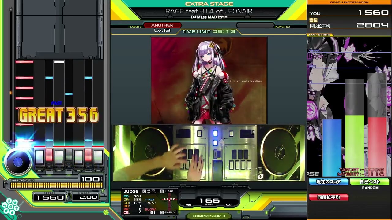 RAGE feat.H14 of LEONAIR EXH