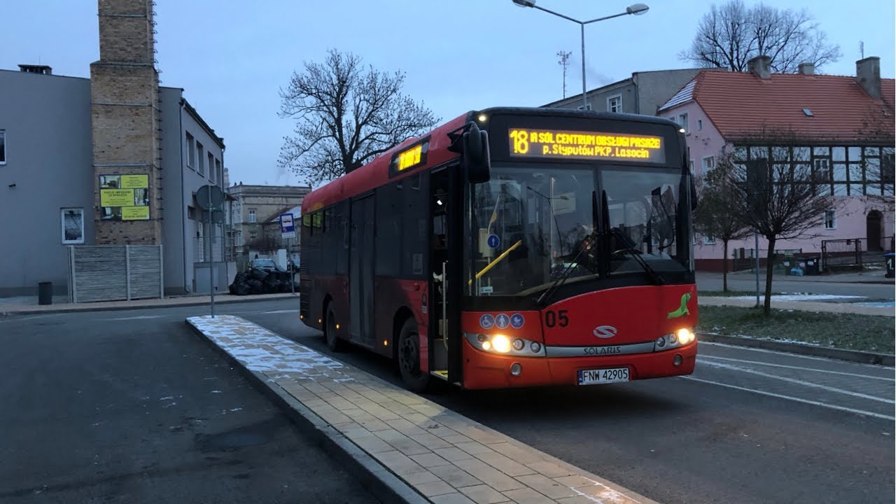 Nowa Sól🚍[18] - Solaris Urbino 8,9 LE - Cabview