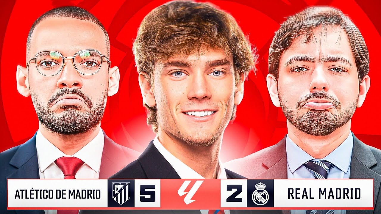 EL ATL&Eacute;TICO HUMILL&Oacute; AL REAL MADRID- CHARLA CON WILL Y VINCE DE LOS FUTBOLITOS- *TERMEADAS INFINITAS*