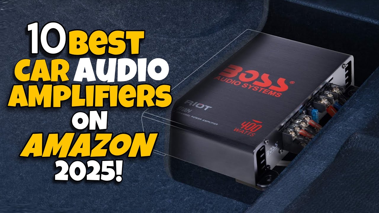 ✅Top 10 Best Car Stereo Amplifiers on Amazon 2025 🔥 Crystal Clear Sound!
