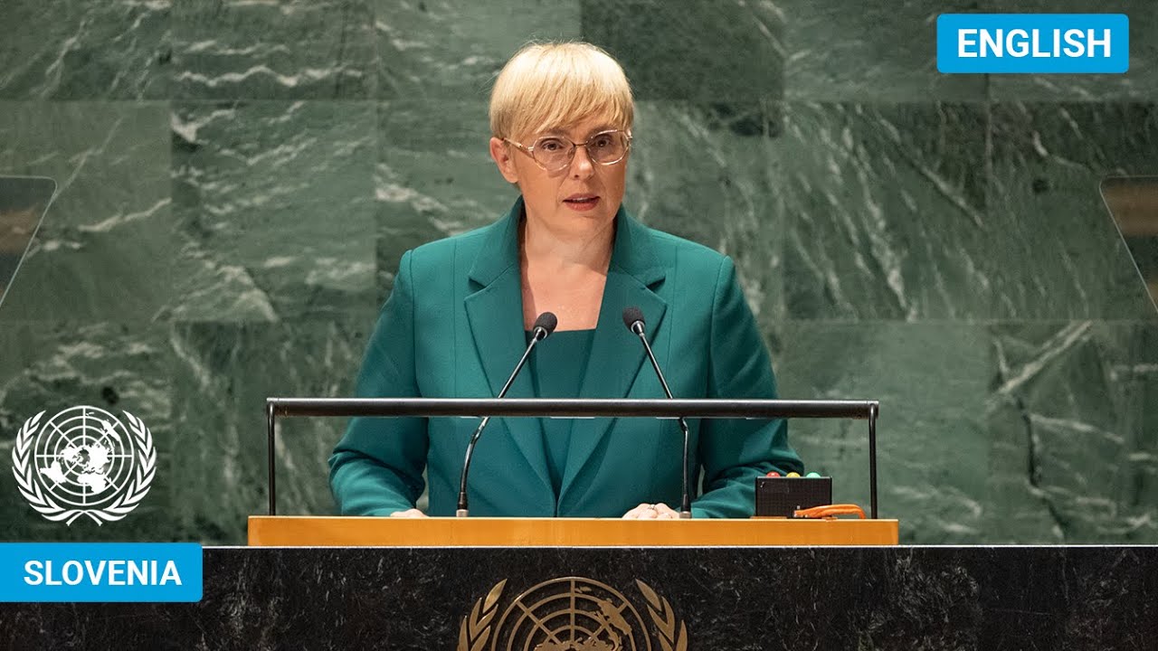 🇸🇮 Slovenia - President Addresses United Nations General Debate, 78th Session | #UNGA