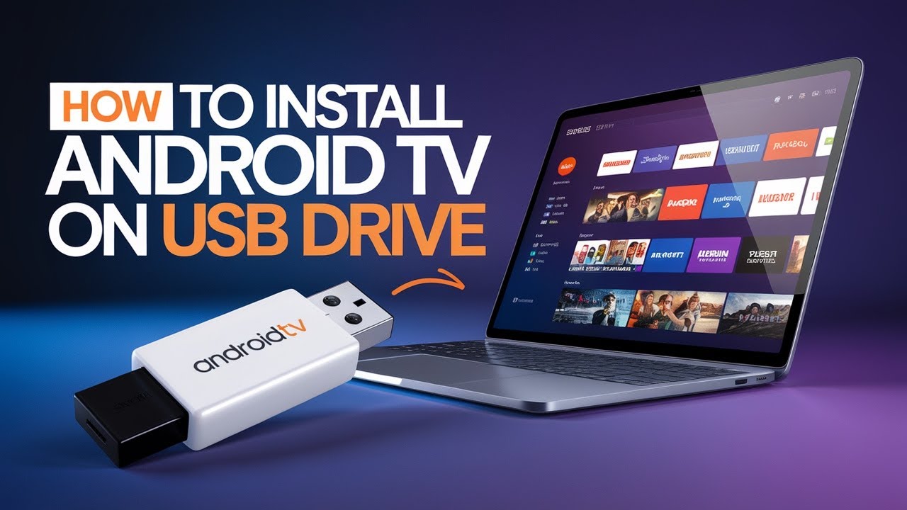How to Install Android TV on a USB Drive | Full Tutorial (2025)