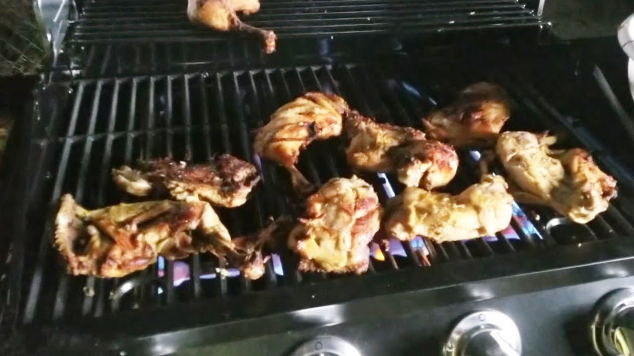 Men kijan mw fè yon bon ti poul boukannen/ Barbecue chicken