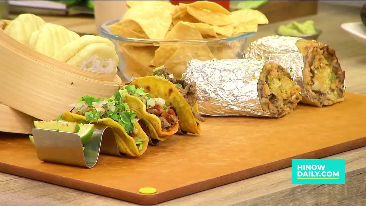 Фудтрак Taqueria Hawaiʻi сочетает мексиканскую уличную еду с островными вкусами.