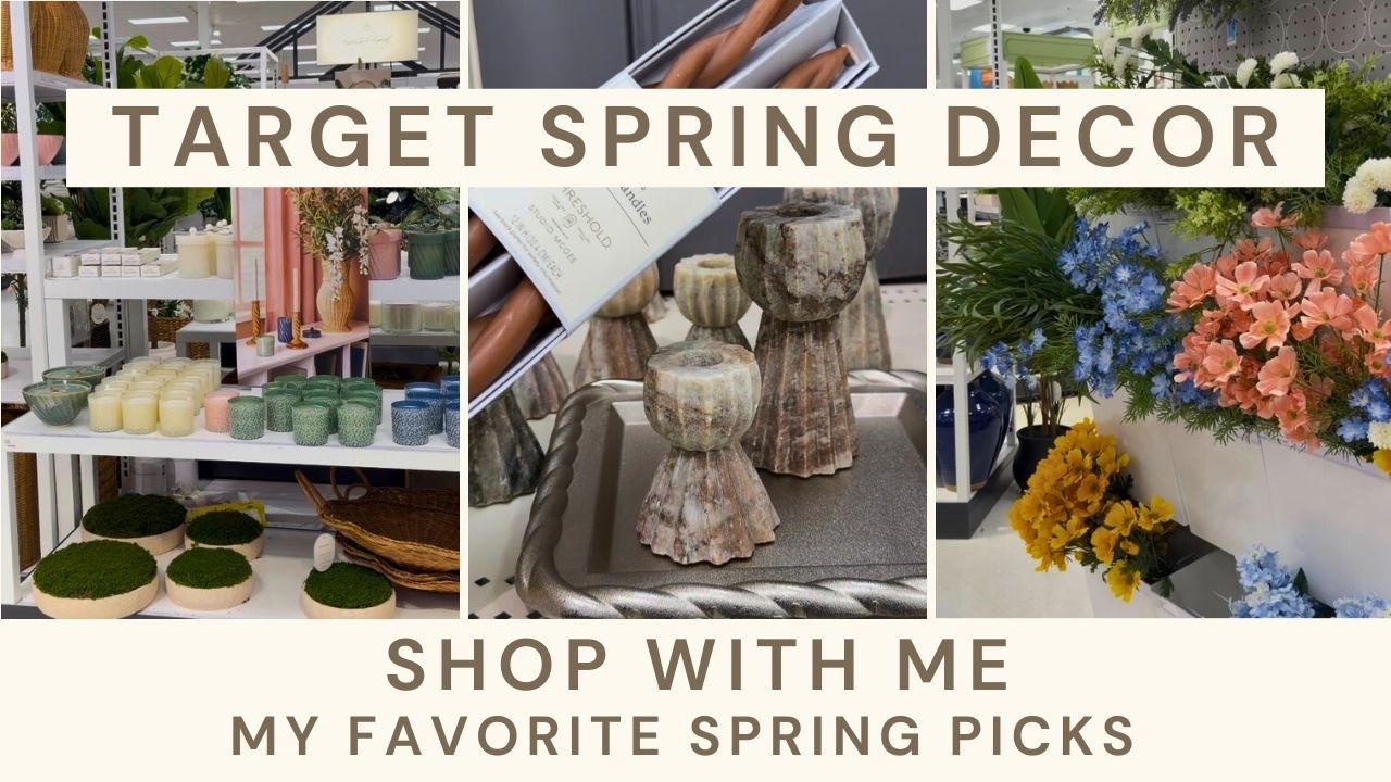 Target Shop With Me | Spring Decor I&rsquo;m Loving | Studio McGee & Magnolia