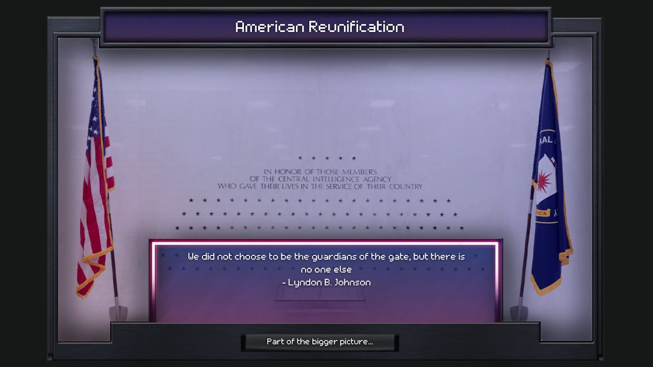 American Reunification [Cognoscenti] | TFR Custom Visual Super Events