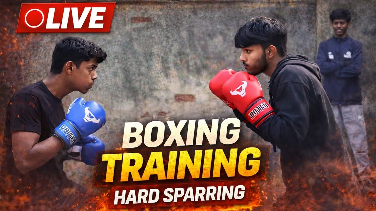 LAST DAY LIVE 🔥 Aaj Dekho REAL Boxing Training & Hard Sparring (From Start to End)