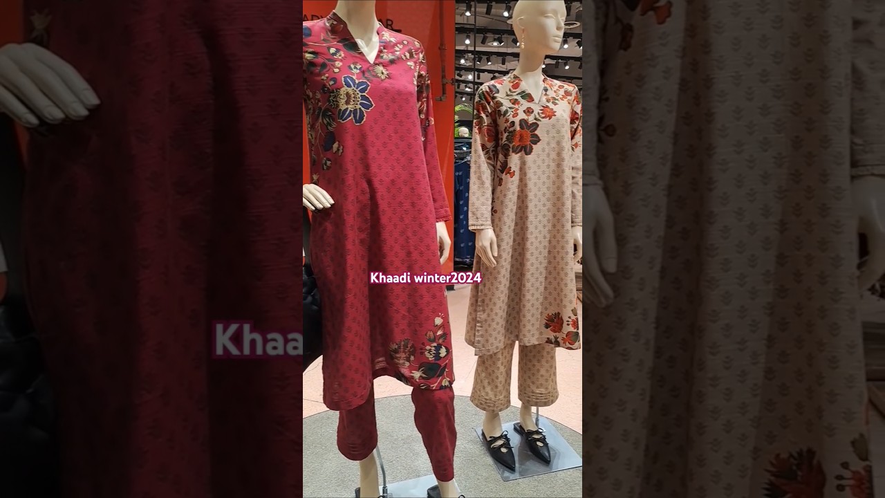 Khaadi New Winter Pret Collection 2024 🔥