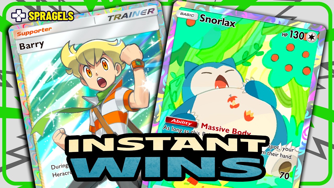 New Snorlax Creates First Turn Wins!
