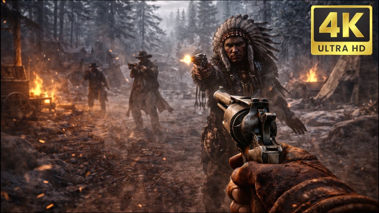 ТАНЦЫ С ОТСТУПНИКАМИ | Ультрареалистичный геймплей [4K 60FPS UHD] Call of Juarez: Gunslinger