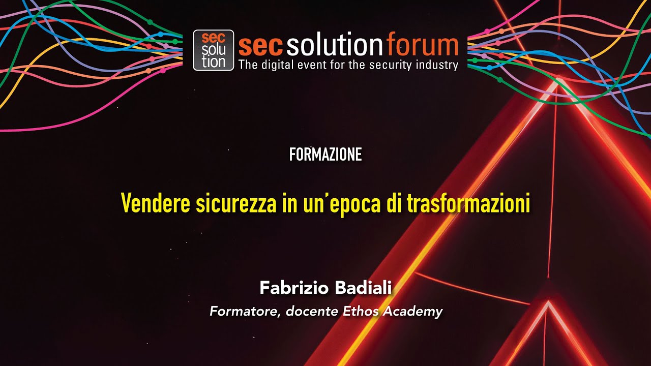 Vendere sicurezza in un'epoca di trasformazioni