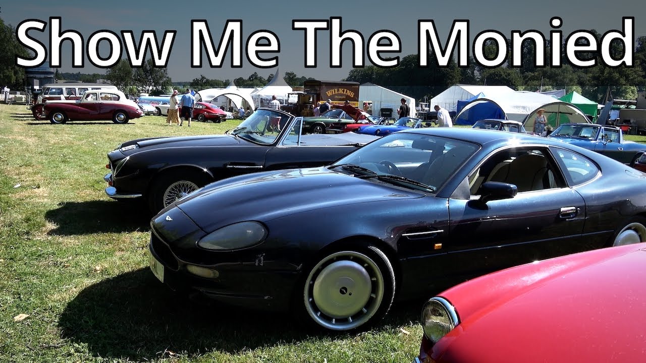 65. Classic cars by campervan