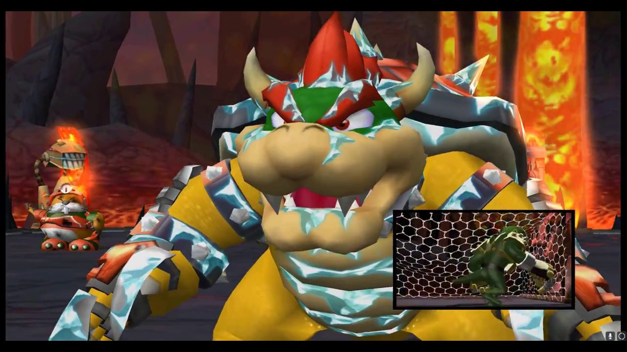 Bowser vs DK Pure muscle match - Mario Strikers Charged SKILL LEVEL 5 - nº 10