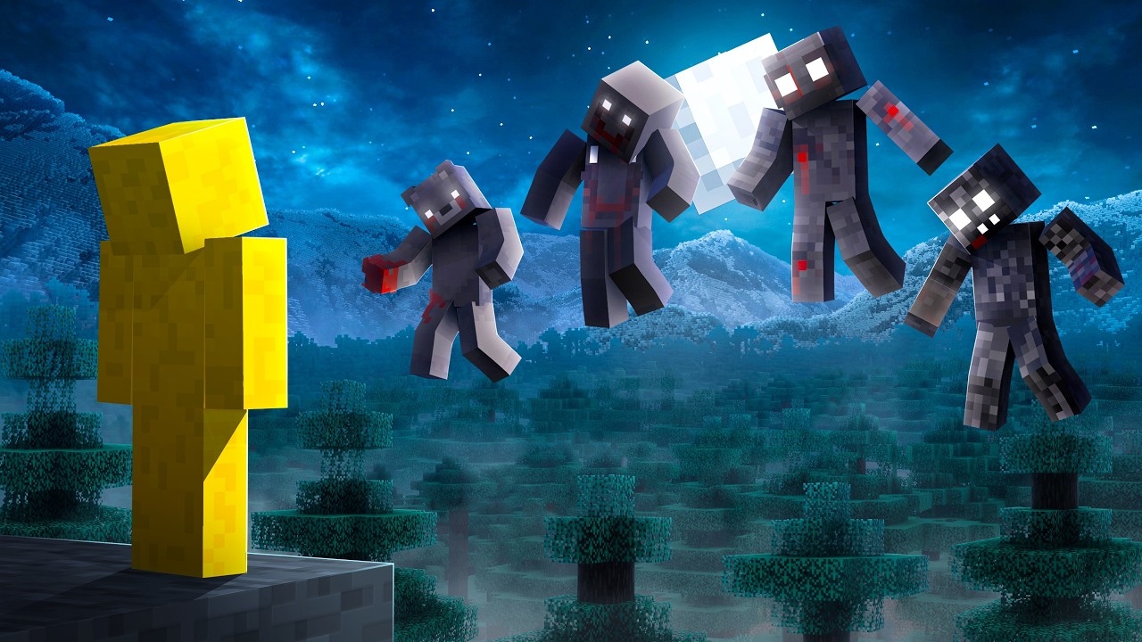 My Friends Turned EVIL in Minecraft