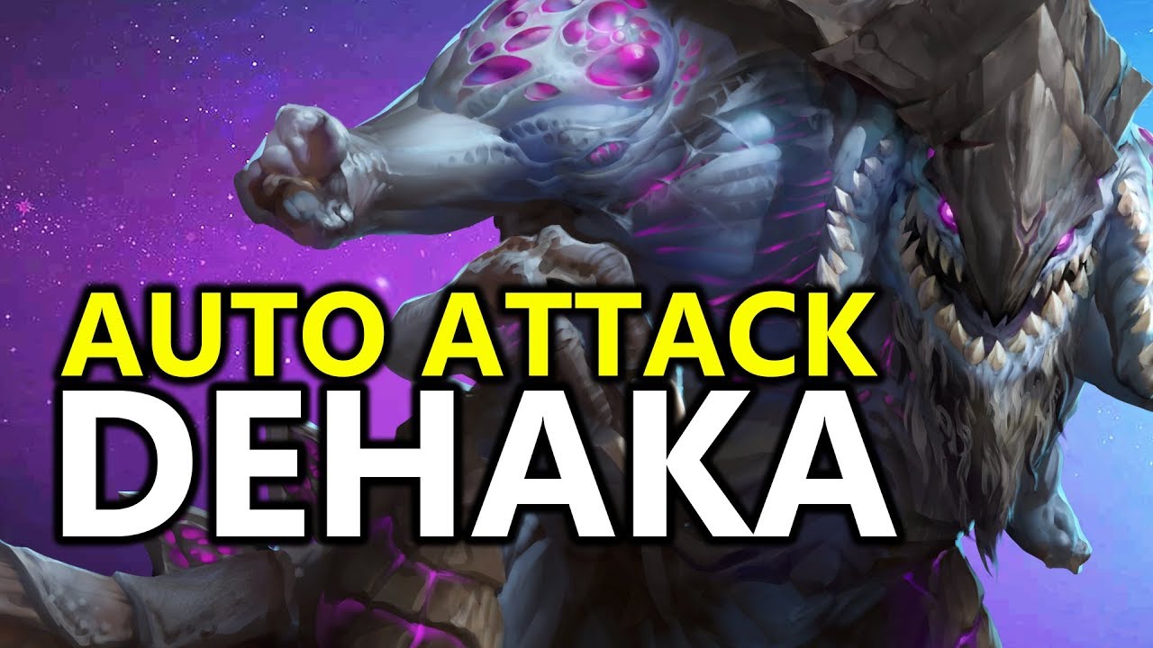 ♥ Auto Attack Dehaka - Heroes of the Storm (HotS Gameplay)