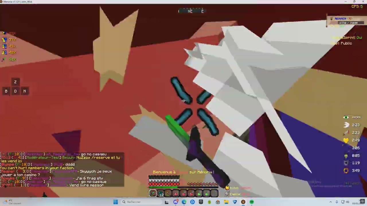 Dropped Montage avec la panda Menoria#1