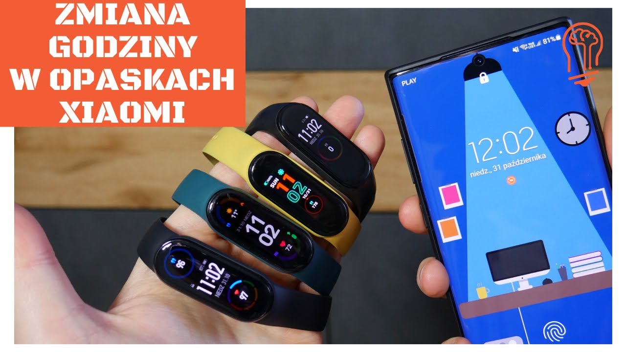 Jak zmienić godzinę w opasce Xiaomi Smart Band 10, Xiaomi Band 9, Xiaomi Mi Band 8, 7, 6, 5 i 4? ⌚️🤩