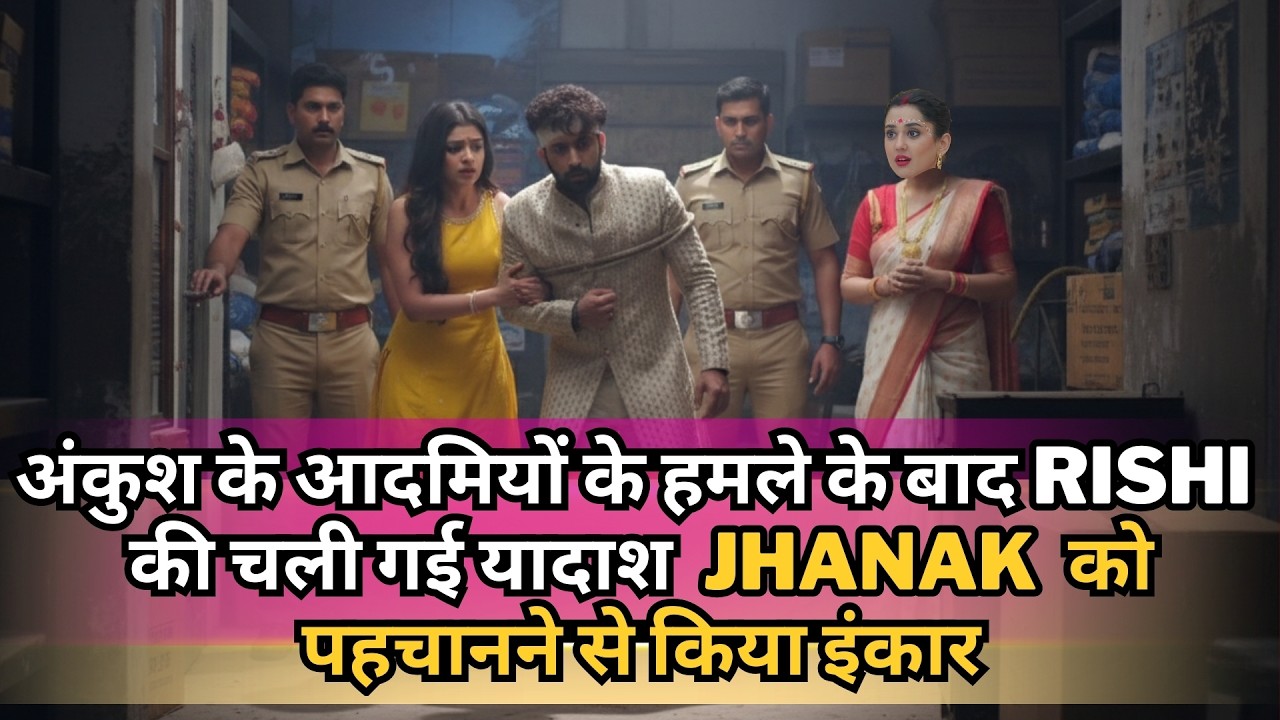 अंकुश के आदमियों के हमले के बाद RISHI  की चली गई यादाश  JHANAK  को पहचानने से किया इंकार