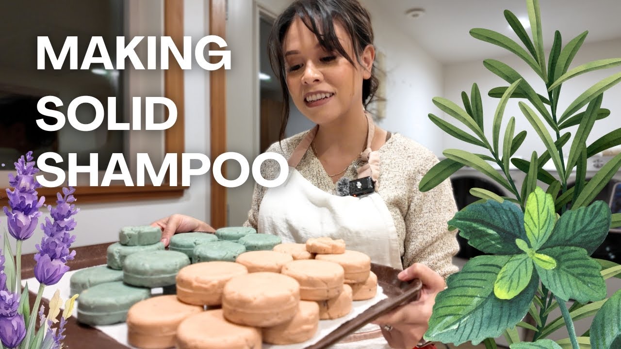 Selling soap in a local shop for the first time in YEARS | making shampoo bars, studio vlog