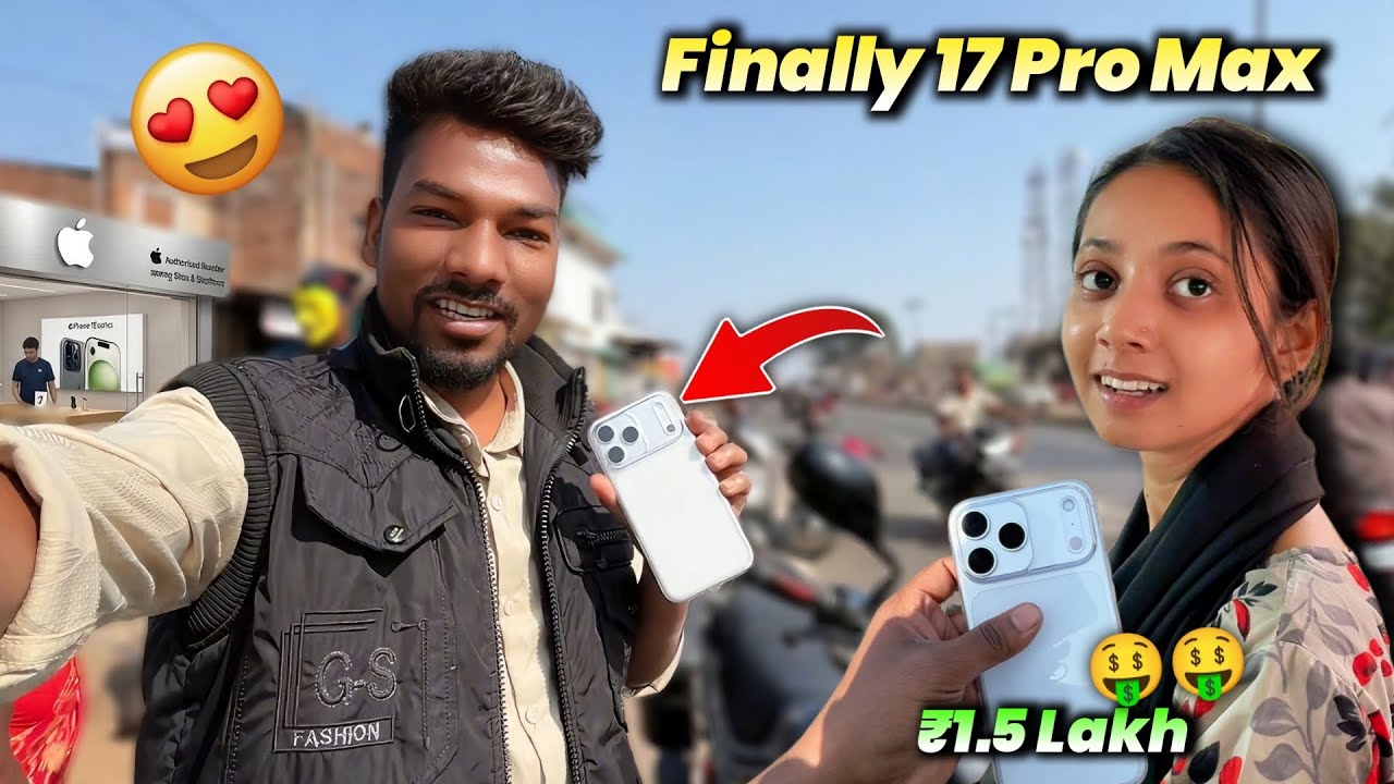 Finally 17 Pro Max from Youtube Money?😍 | Shathi Prakash Vlog