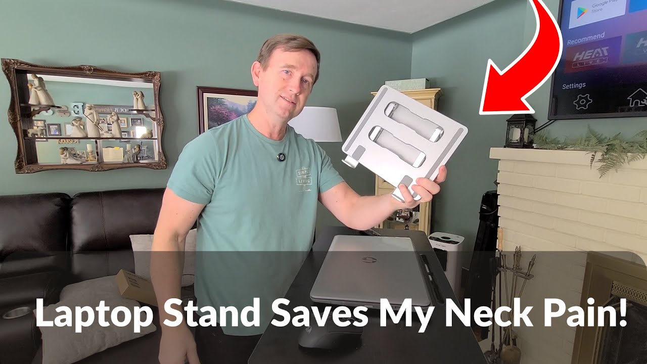 Laptop Stand for Desk Review | Testing Adjustable Height, Dual-Bar Support, and Stability