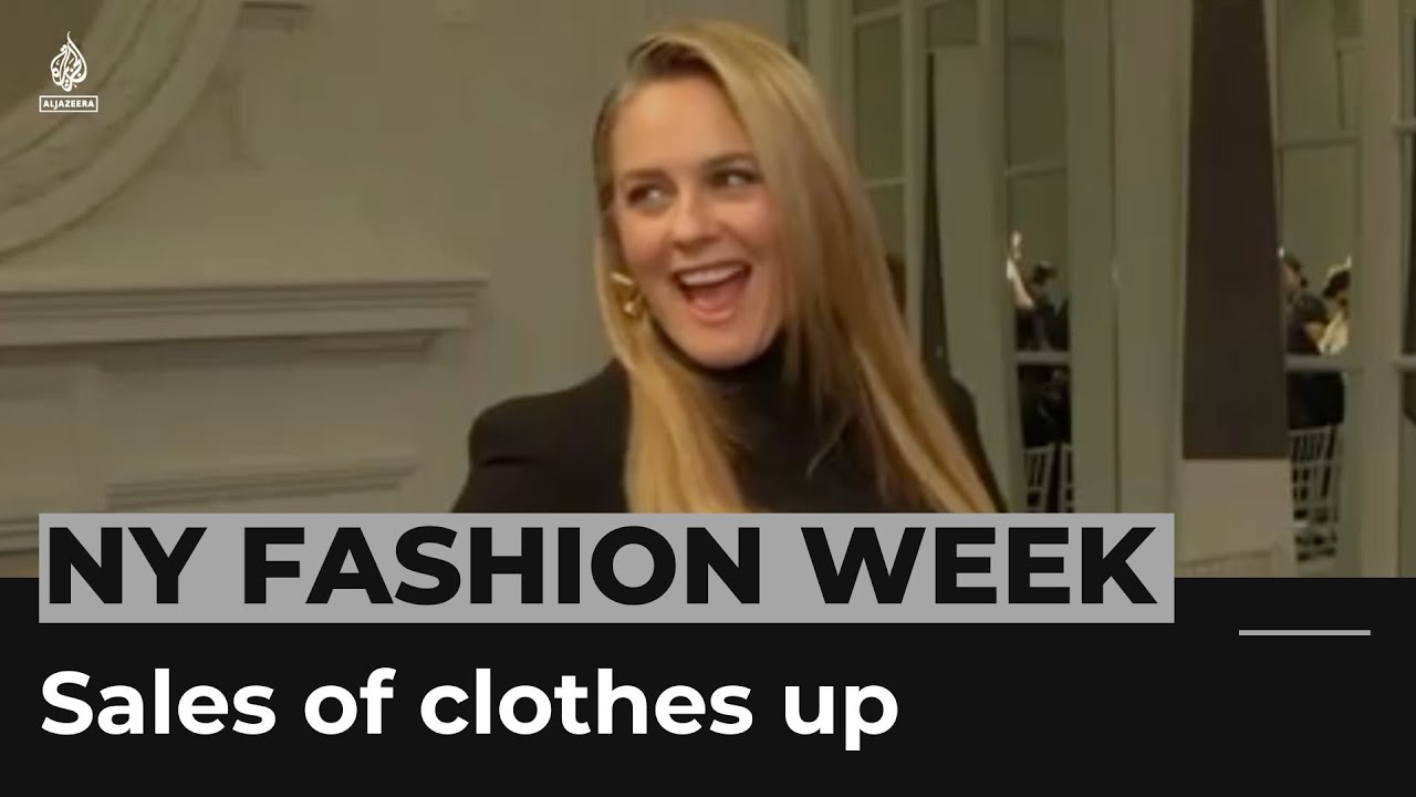 New York Fashion Week: Clothes sales up despite inflation