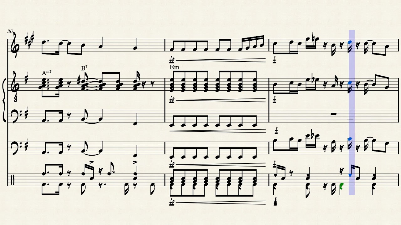 Chicks Pain W.I.P. - Mathieu Fiset(Transcription)