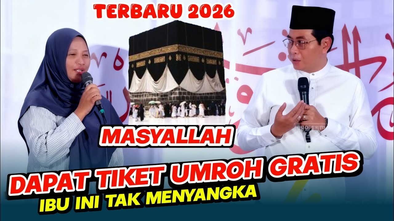 PENGAJIAN KH ANWAR ZAHID TERBARU 2026 || IBU INI DAPAT TIKET UMROH GRATIS