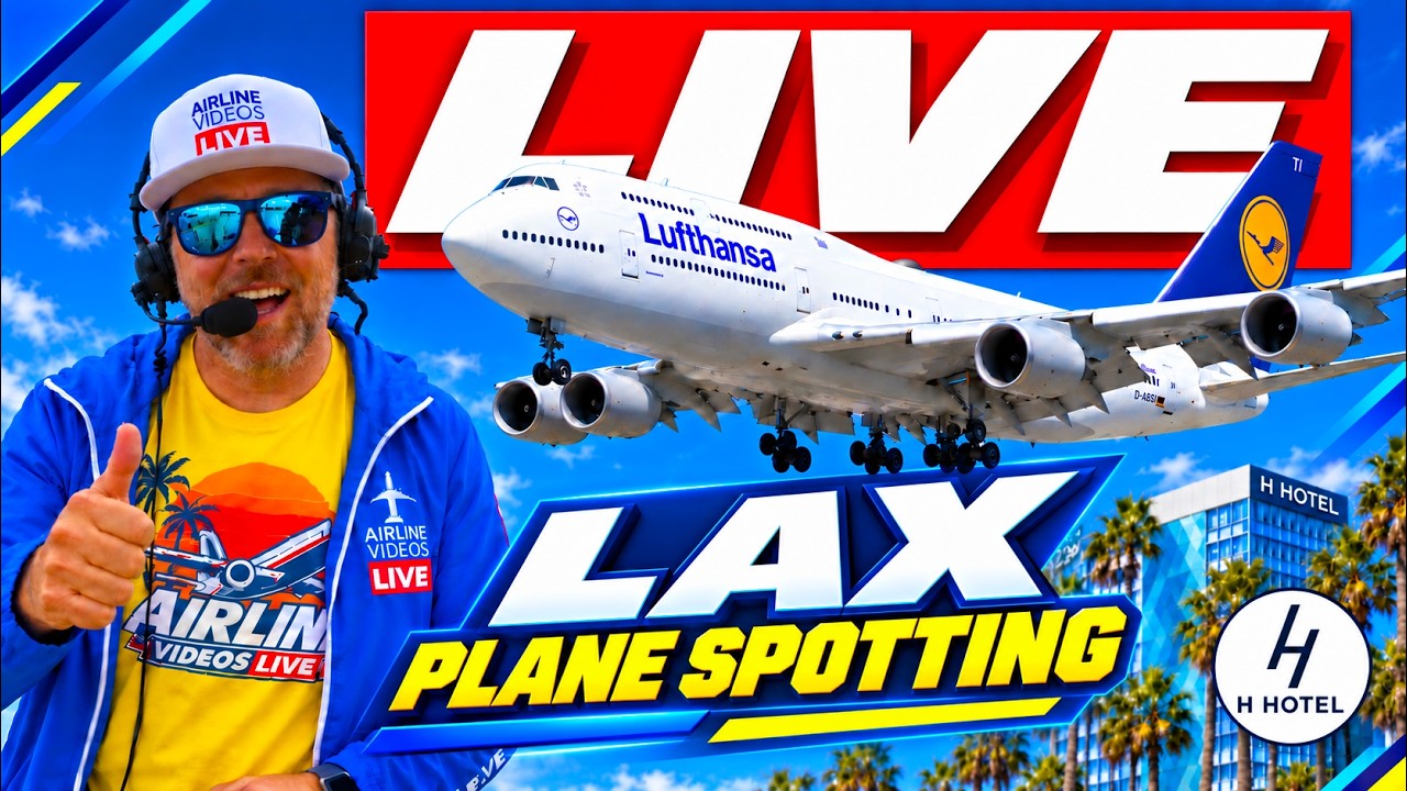 🔴LIVE LOS ANGELES (LAX) AIRPORT ACTION!  (September 17th, 2026)