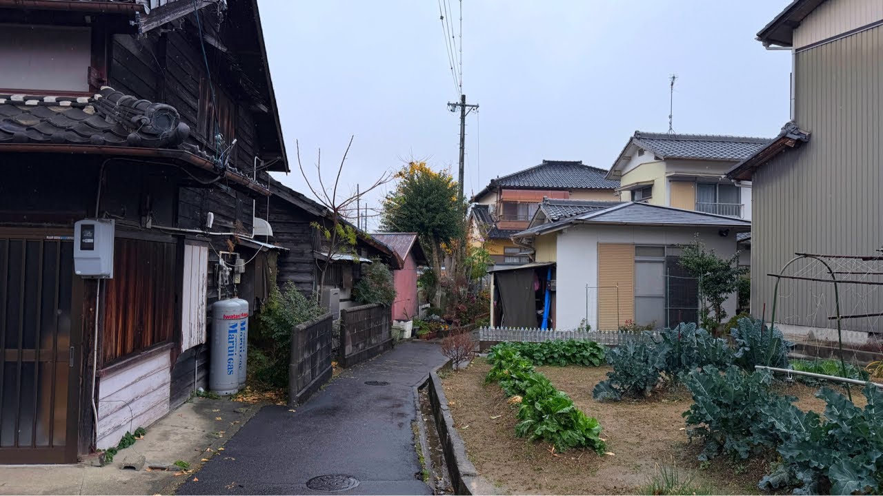 4K Walk Nagoya | Beautiful Hidden Village Walking Tour in Japan HDR 60fps