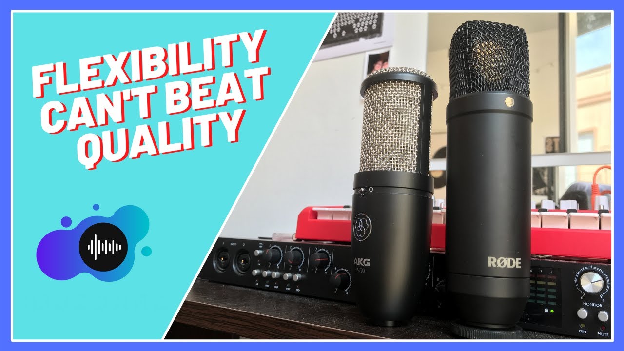 Rode NT1 vs AKG p420 - Basically, Quality vs Flexibility (Budget Microphone Review)
