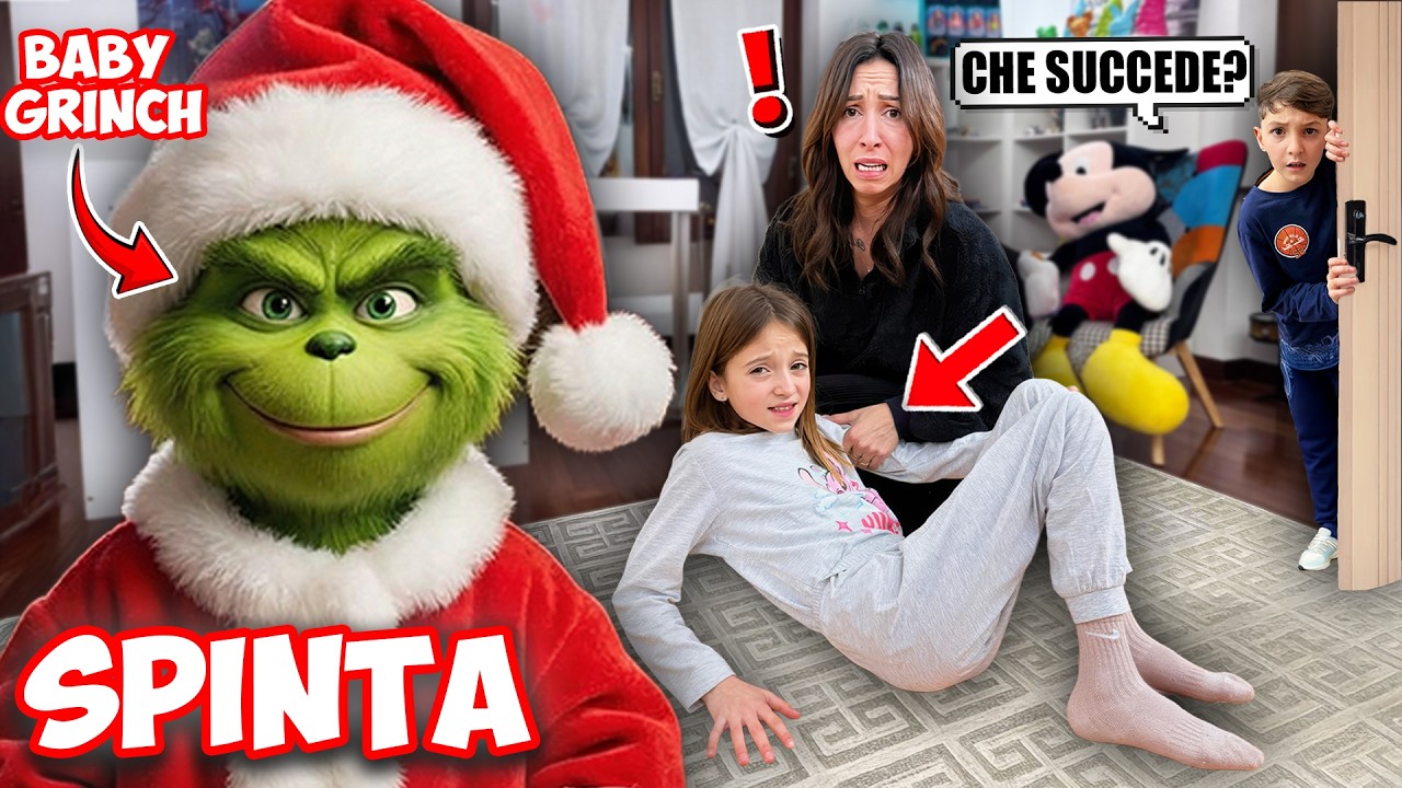 FIGLIACHIARA E' STATA SPINTA PER TERRA DA BABY GRINCH...