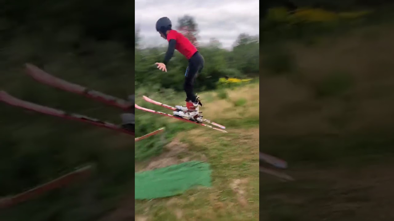 Najdłuższy skok oddany latem na skoczni w Bogdan&oacute;wce