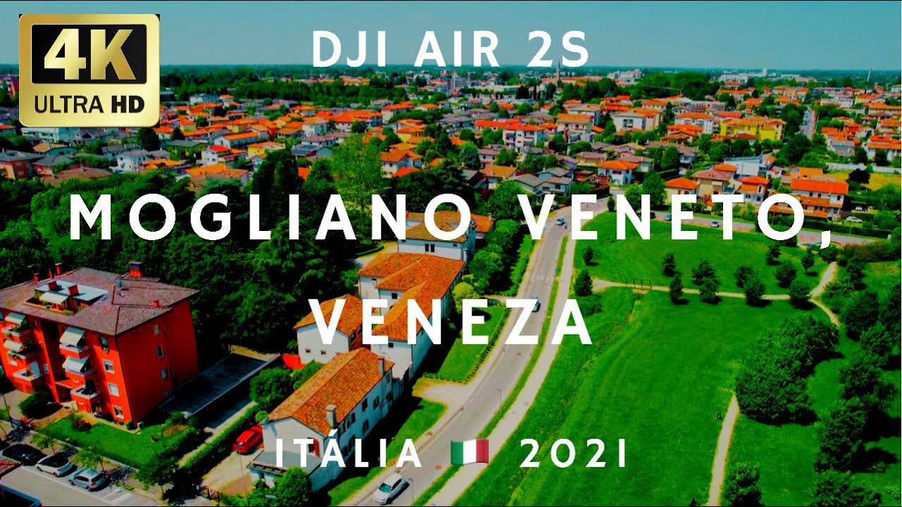 Drone DJI Air 2S Footage 4K || Mogliano Veneto, Veneza Itália 🇮🇹 || Cinematic Drone Video